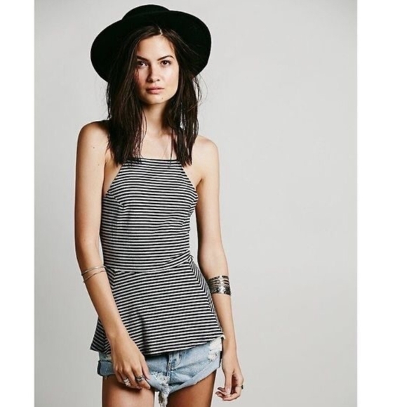 Free People Tops - NWOT Free People Tabby Cat Fit and Flare Tank sz XS